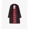 Trench Kensington in gabardine di media lunghezza
