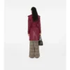 Trench Kensington in pelle di media lunghezza