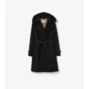 Trench Kensington in taffetà di media lunghezza
