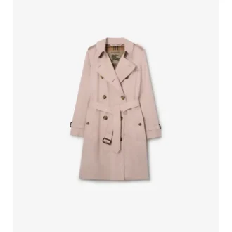 Trench Kensington in Tropical Gabardine di media lunghezza