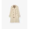 Trench Kensington in Tropical Gabardine di media lunghezza