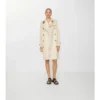 Trench Kensington in Tropical Gabardine di media lunghezza