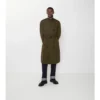 Trench lungo in cotone leggero