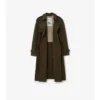 Trench lungo in cotone leggero