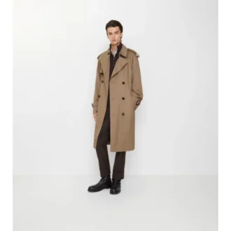 Trench lungo in gabardine Chestwood