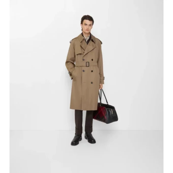 Trench lungo in gabardine Chestwood