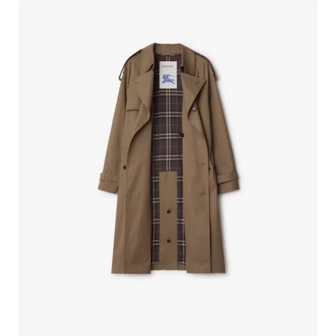 Trench lungo in gabardine Chestwood