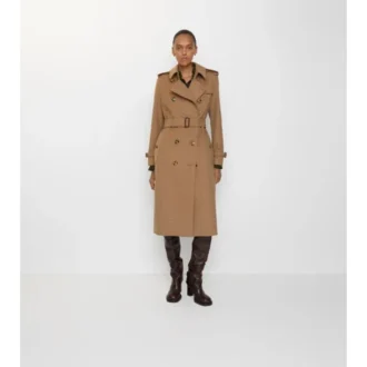 Trench lungo Kensington in cashmere