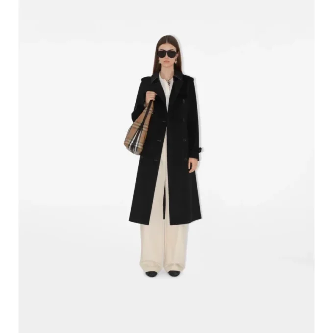Trench lungo Kensington in cashmere