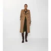 Trench lungo Kensington in cashmere