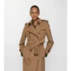 Trench lungo Kensington in cashmere