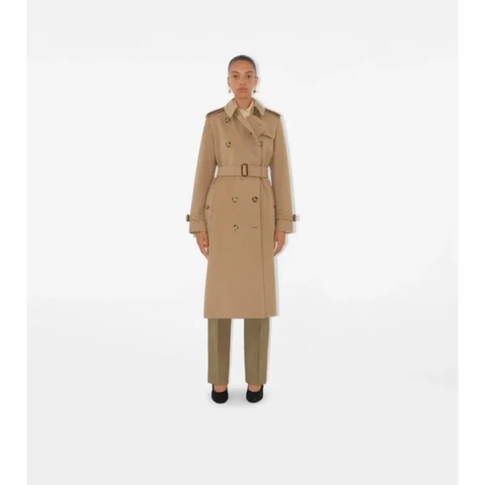 Trench lungo Kensington in cashmere