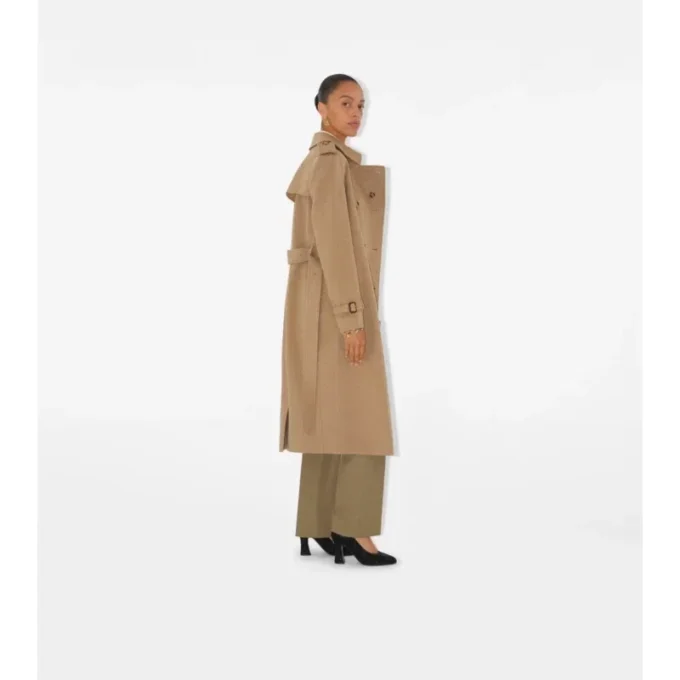 Trench lungo Kensington in cashmere