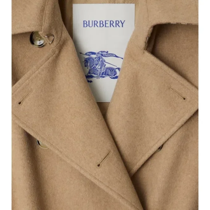 Trench lungo Kensington in cashmere