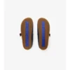 Zoccoli Urchin in Denim a quadri