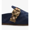 Zoccoli Urchin in Denim a quadri